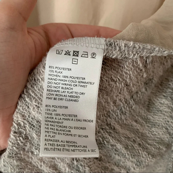 Silence and Noise mixed media sheer cardigan M - Picture 5 of 6